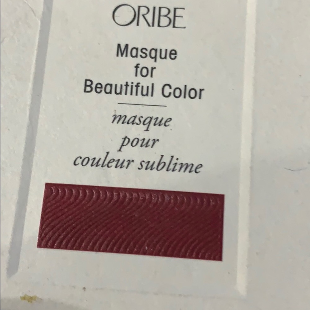Oribe mask for beautiful Color